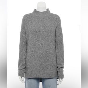 New Mockneck Tunic Sweater oversized XS
